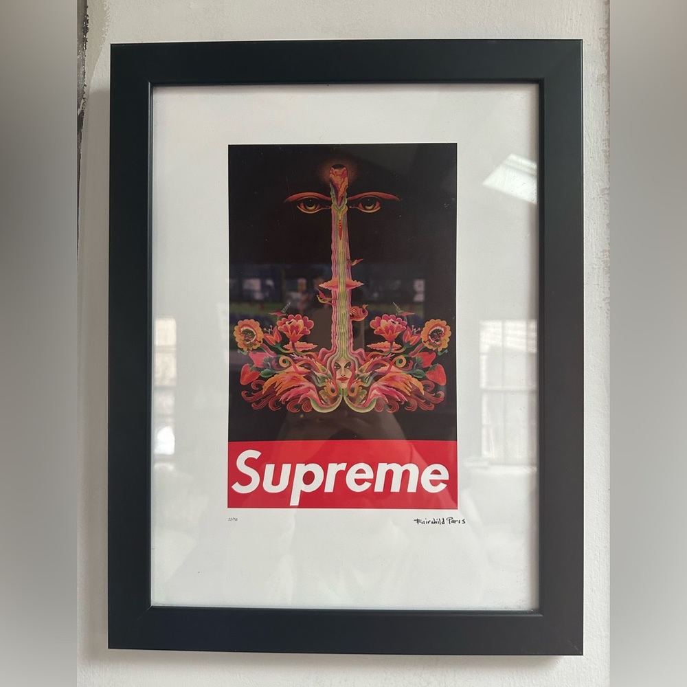 Supreme Paris rare print